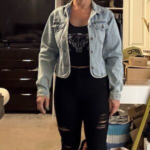 Vintage style Road Rags Denim Jacket